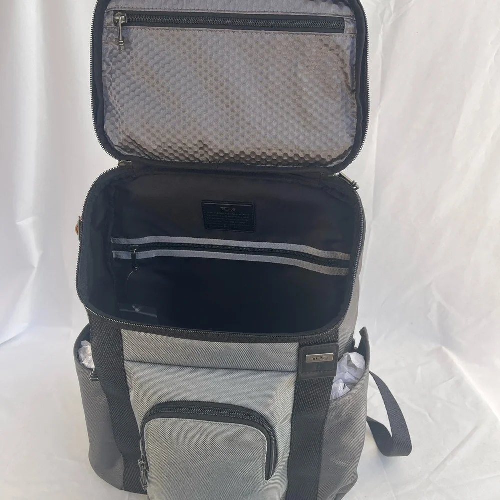 Tumi Fremont THORNHILL 16.75” Ballistic Nylon Backpack Gray NEW $425